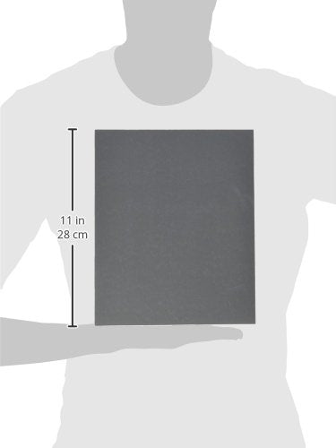 ALI INDUSTRIES 9x11 2.5KSandpaper 4236 25PK 2500 Grit Mirror Fine Waterproof Sandpaper, 9" x 11" - NewNest Australia