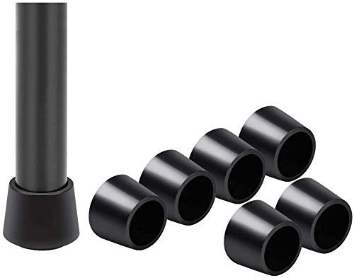Sopito Chair Leg Tips Caps 1 Inch Rubber Table Chair Leg Caps,16 PCS, Black - NewNest Australia