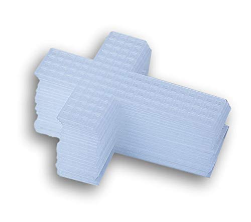 Plastic Embroidery Canvas Cross Shape - 3'' - 20pc - NewNest Australia