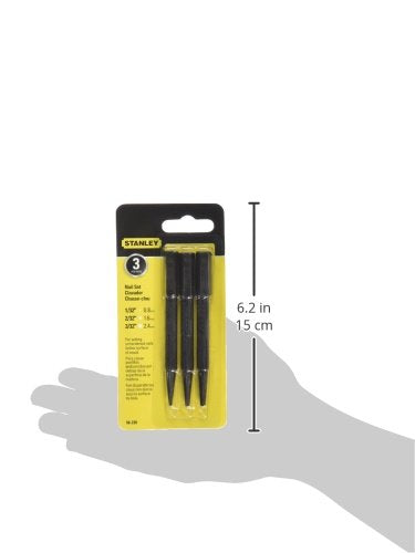 STANLEY Nail Setter, Steel, 3-Piece (58-230) - NewNest Australia