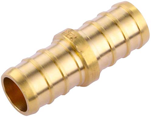 Litorange 18 PCS 1/2 inch T PEX Tee(4PCS) & 90 Degree Elbow(6PCS) & Straight Coupling 1/2" (8PCS) Lead Free Brass Barb Crimp Pipe Fitting/Fittings 1/2" 3 Size 18PCS - NewNest Australia