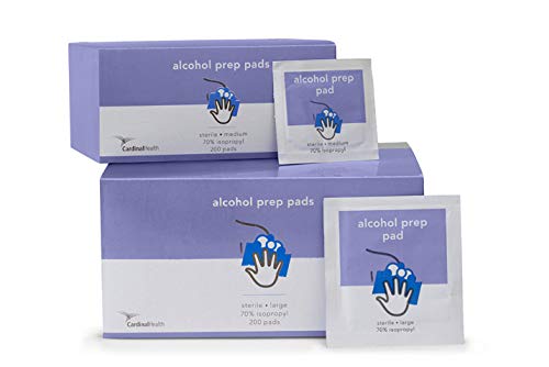 Balego 70% Isopropyl Alcohol Prep Pad, Individually Packaged 2 Ply Chg, Med 2.5 X 1.2 Inch Sterile 200/box, 200 Count - NewNest Australia