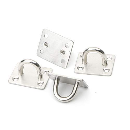 NewNest Australia - Pxyelec Stainless Steel Ceiling Hook Hanger, Screws Mount Ceiling Hook, Pack of 4 