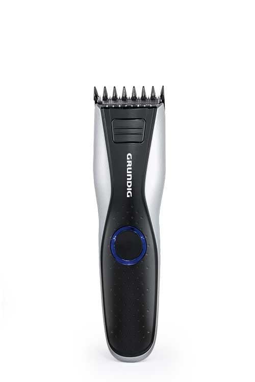 GRUNDIG MC6840 hair and beard trimmer, battery/mains, LED, black, silver, cutting length up to 30 mm single - NewNest Australia