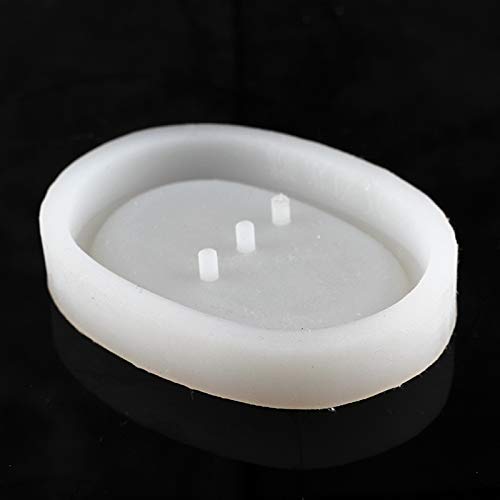 Nicole Silicone Mold for Cement Soap Dish Handmade Concrete Plate Mould L0245 - NewNest Australia