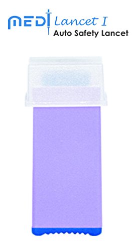 MedtLancet I Pressure Activated Safety Lancets 28Gx1.8mm, 100 Pieces - NewNest Australia