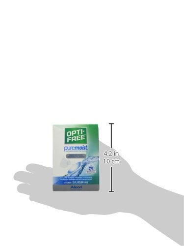 Opti-Free Puremoist Multi-Purpose Disinfecting Solution with Lens Case, (Packaging may vary), 2 Fl Oz (Pack of 1) 2 Fl Oz (Pack of 1) - NewNest Australia