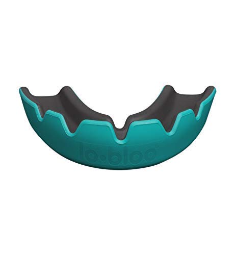 lobloo Slick Professional Dual Density Mouthguard for High Contact Sports as MMA, Hockey, Football, Rugby. One Size +10yrs Mint - NewNest Australia