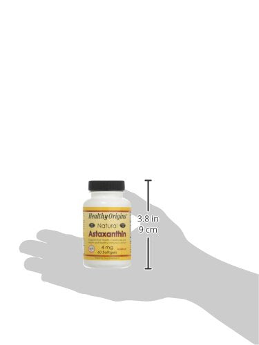 Healthy Origins Astaxanthin (AstaPure) 4 mg, 60 Softgels - NewNest Australia