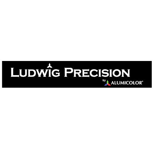 Ludwig Precision 12" Center-Finding Aluminum Straight Edge, 81212 12-INCH - NewNest Australia
