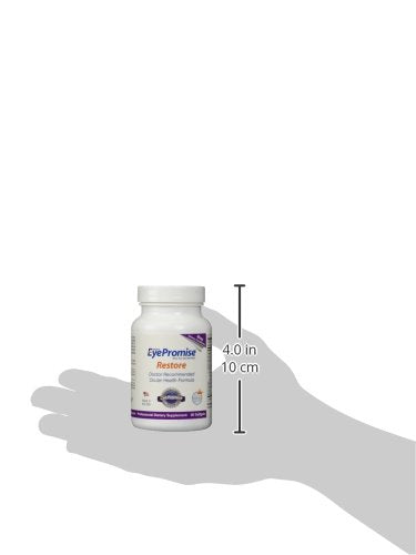 EyePromise Restore Supplement - 60 Softgel Capsules Containing Lutein, Vitamin C, Vitamin D, Vitamin E, Omega-3 Fish Oil, and Zeaxanthin - A Patented Complete Macular Health Formula - NewNest Australia