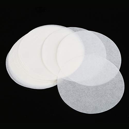 GWHOLE 500 Pack of Restaurant-Grade Non-Stick Hamburger Patty Paper Round Wax Paper, 4.5'' Dia - NewNest Australia