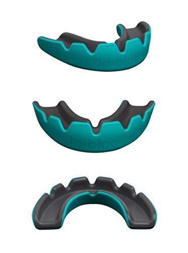 lobloo Slick Professional Dual Density Mouthguard for High Contact Sports as MMA, Hockey, Football, Rugby. One Size +10yrs Mint - NewNest Australia