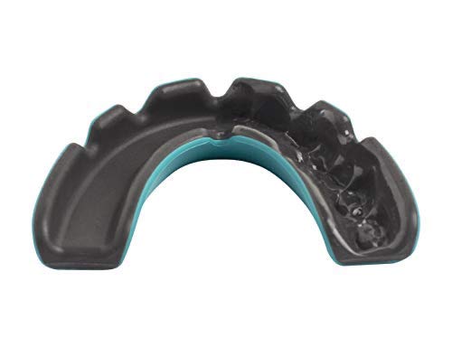 lobloo Slick Professional Dual Density Mouthguard for High Contact Sports as MMA, Hockey, Football, Rugby. One Size +10yrs Mint - NewNest Australia
