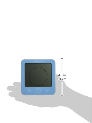 NewNest Australia - BALDR LCD Waterproof Shower Clock, Blue 