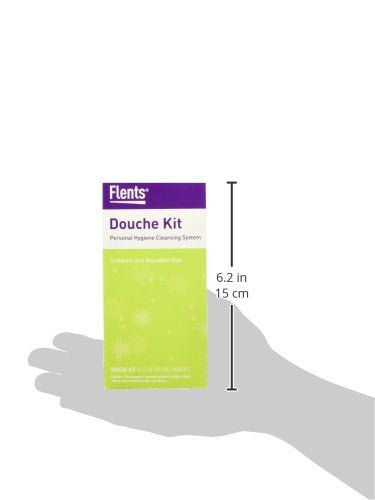Flents Douche Kit, Compact, Reusable, Great for Travel, 16 fl oz Capacity - NewNest Australia