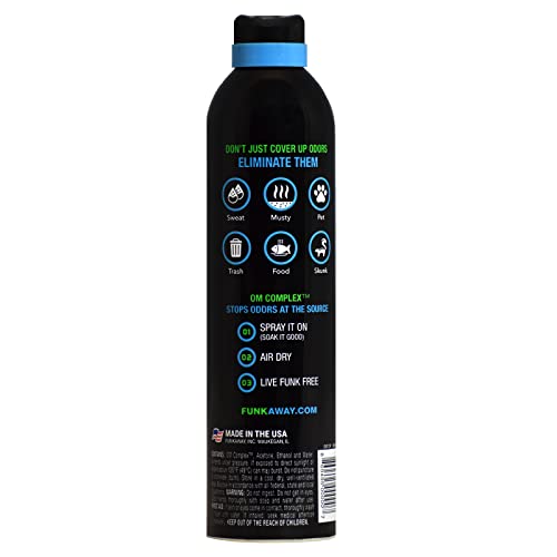 FunkAway Odor Eliminator Spray for Clothes, Shoes and Gear, Black (13.5 oz) - NewNest Australia