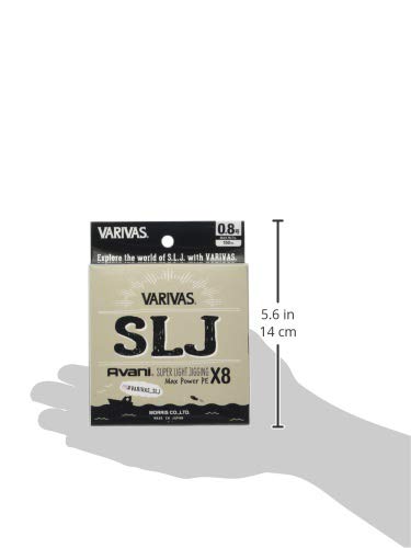 VARIVAS Avani SLJ Super Light Jigging Max Power PE x8 16.7 lb (#0.8) 150m - NewNest Australia