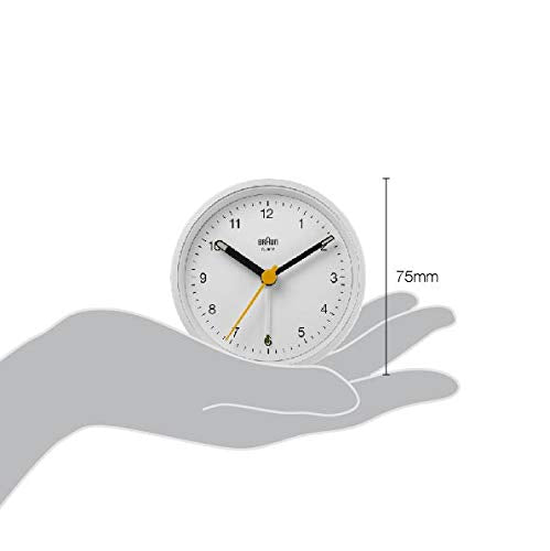 NewNest Australia - Braun Classic Analogue Alarm Clock - BC12W 