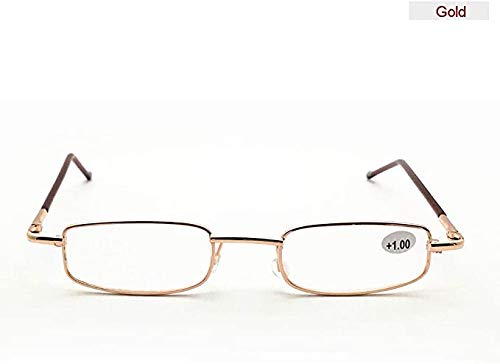 REAVEE 4 Pair Slim Pen Reading Glasses Tube Reader Glasses Men Women Small Readers Spring Hinged Eyeglasses with Portable Clip Case 1.0 4 Pack 1.0 x - NewNest Australia