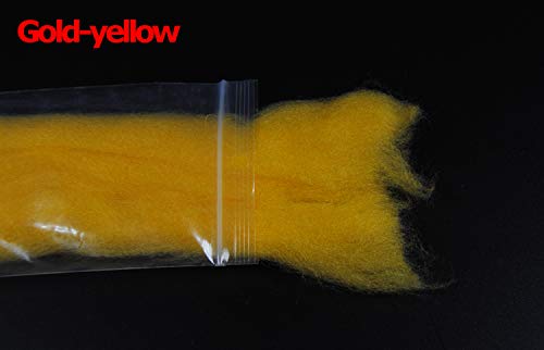 GREATFISHING 12 Color/Set 12pc Fly Tying Egg Yarn Glow Bug Yarn Fiber Baitfish Lure Parachute Fly Tying Material Streamer Flies - NewNest Australia