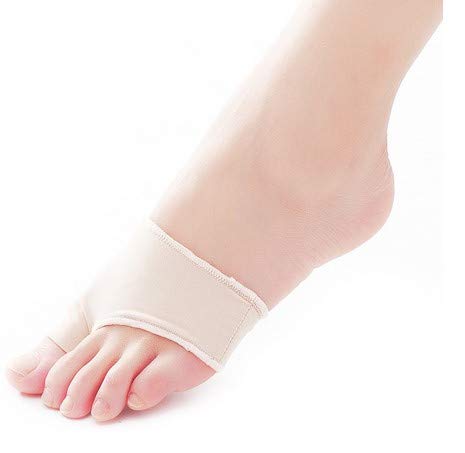 Futheda 2 Pairs Bunion Corrector Bunion Relief Sleeves Pads Brace Cushions Toe Straightener with Gel Toe Separator Spacer Spreader Hallux Valgus Relief Big Toe Alignment Unisex Foot Care (Nude) - NewNest Australia
