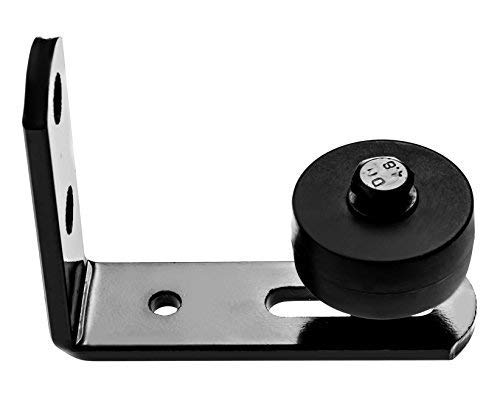 Hearth Creek Barn Door Floor Guide Stay Roller - Black Wall Mount for Sliding Door by Hearth Creek - NewNest Australia