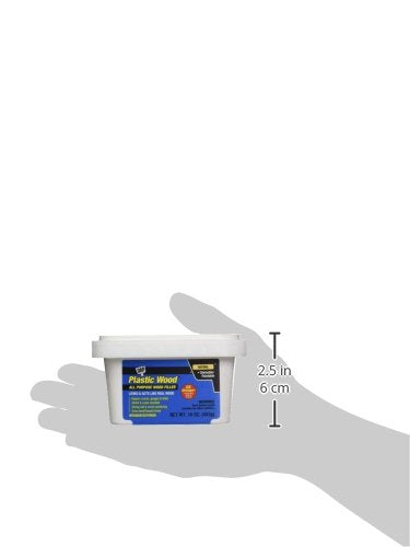 DAP 211442 Plastic Latex Based Wood Filler, 16 Oz, Natural, 2-6 Hr, 1 Pack - NewNest Australia