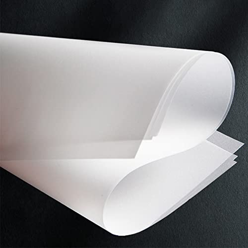50 Sheets Tracing Paper, 8.5 x 11 inches Artists Tracing Paper White Trace Paper Translucent Clear Paper for Sketching Tracing Drawing Animation 50 - NewNest Australia