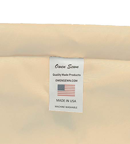 NewNest Australia - Owen Sewn Heavy Duty 30X40 Laundry Bag - Made in The USA White 