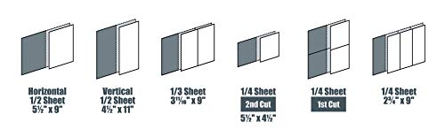 POWERTEC 71336 Sandpaper Cutter | Woodworking Shops and Metalworking Shops | For Precise, Clean Sandpaper Sheet Cutting | Easily Custom Cut 1/4, 1/2 and 1/3 Sheets for your Sanding Projects - NewNest Australia