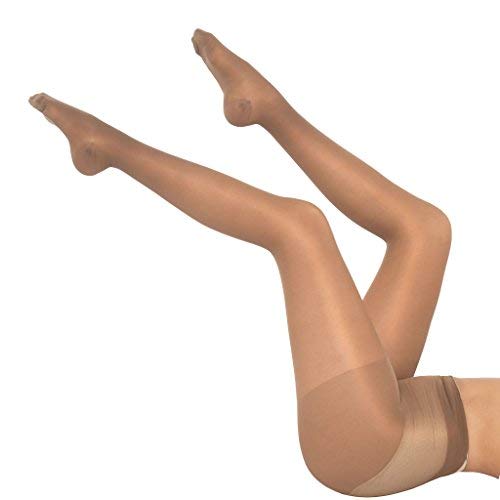 Healthweir Sheer Compression Pantyhose for Women 15-20 (EU 18-22) mmHg - Support Stockings… (2, Black) 2 - NewNest Australia
