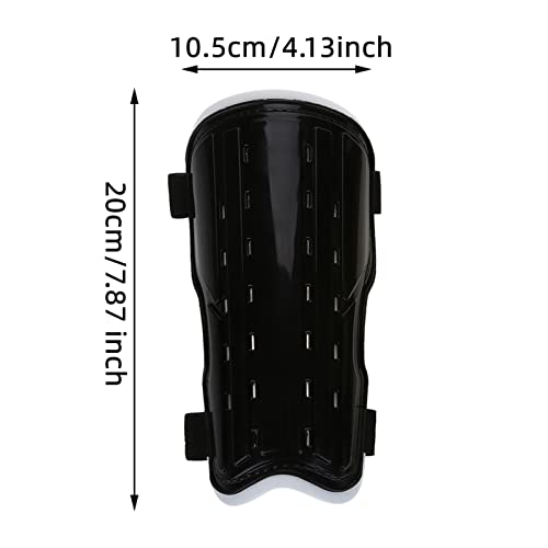 Dioche Soccer Shin Guard, Adults Breathable Shockproof Soccer Sports Shin Pad Adjustable Football Leg Protective Guards Protective Gear (1Pair) Black - NewNest Australia