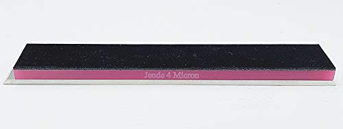 4 Micron Jende Nanocloth Strop (unloaded) 1"x6", Mounted on 5mm thick Acrylic, fits standard Edge Pro, Jende JIGS, Hapstone, & TSProf guided sharpeners, Perfect Strops - NewNest Australia