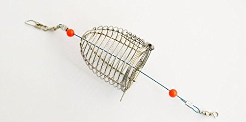 Mimilure 10Pcs/Pk Carp Fishing Bait Trap Cage Feeder Basket Holder Coarse Lure Feeder Carp Fishing Tackle Kit,Size L/M/S Available Medium - NewNest Australia