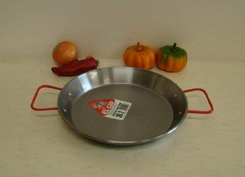 Garcima 10-Inch Carbon Steel Paella Pan, 26cm, Small, Silver - NewNest Australia