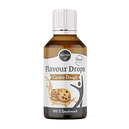 Borchers Flavor Drops, Sample Package, 1 X Cheesecake, Cookie Dough And Shortbread, 3 X 30 Ml, 0 Calories, Liquid Sweetener For Cooking And Baking, For Drinks - NewNest Australia