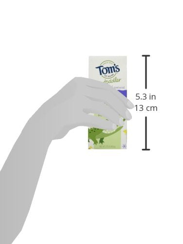Tom's of Maine Fluoride-Free Toddler Training Toothpaste, Mild Fruit, 1.75 oz. 3-Pack 1.75 Ounce, 3 Pack - NewNest Australia
