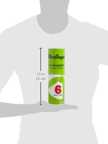 MacGregor Mac Nylon Badminton Birdie 6/Tube - NewNest Australia