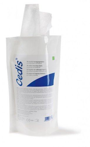Cedis cleaning wipes refill pack (90 wipes) eC2.7F for dispenser box - for hearing aids - NewNest Australia