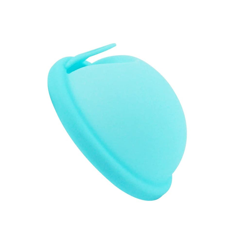Mascoto® New Blue Generation Menstrual disc with Loop, Flat-fit Cup, Medical-Grade Silicone, Reusable, Petal Thin and Ultra Comfortable, Tampon and Pad Alternative (Small Blue) - NewNest Australia