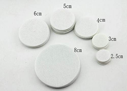 100 Pcs Cotton Filter for Pimple Removal Diamond Dermabrasion Beauty Machines, Beauty Machine Filter Round Pad, Blackhead Removal Beauty Accessory(10mm) - NewNest Australia