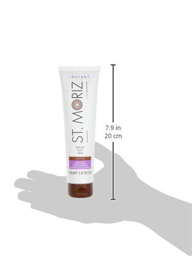 St Moriz Professional Instant Wash Off Tan with Aloe Vera, Vitamin E, Gradual Vegan Fake Tan, Medium 150 ml (Pack of 1) - NewNest Australia