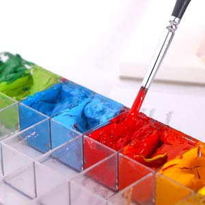 Transon Paint Storage Palette Box 24 Wells Airtight Stay Wet for Watercolor, Gouache, Acrylic and Oil Paint - NewNest Australia