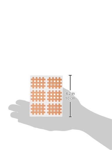 AcuTop Type B grid tape, 120 pieces, acupuncture plasters, grid plasters, beige single - NewNest Australia