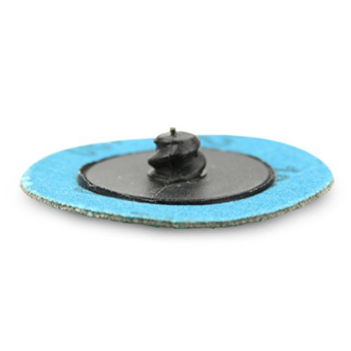 BHA Green Zirconia with Grind Aid Quick Change Sanding Discs Type R Male Roll On, 2" (80 Grit) - 25 Pack 80 Grit - NewNest Australia