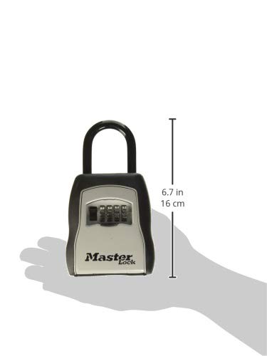 Master Lock 5400EC Lock Box, 5 Key Capacity, Black Standard Dial Key Lock Box - NewNest Australia