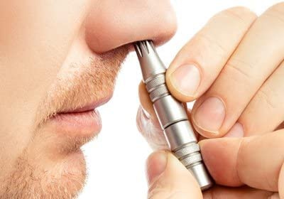 REMOS nose hair trimmer made of stainless steel - no batteries required - quick & safe - long service life - NewNest Australia