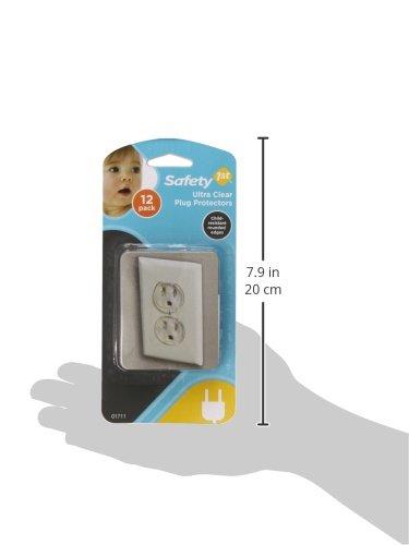 Safety 1st 12 Pack Ultra Clear Outlet Plugs - NewNest Australia