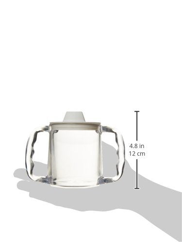 Homecraft Caring Mug, Large Spout Opening, Non-Retail Packed, Two-Handled Mug For Easy, Mess-Free Drinking, Cup With Easy To Grip Contoured Handles For Users With Limited Grip Strength Or Disabilities - NewNest Australia
